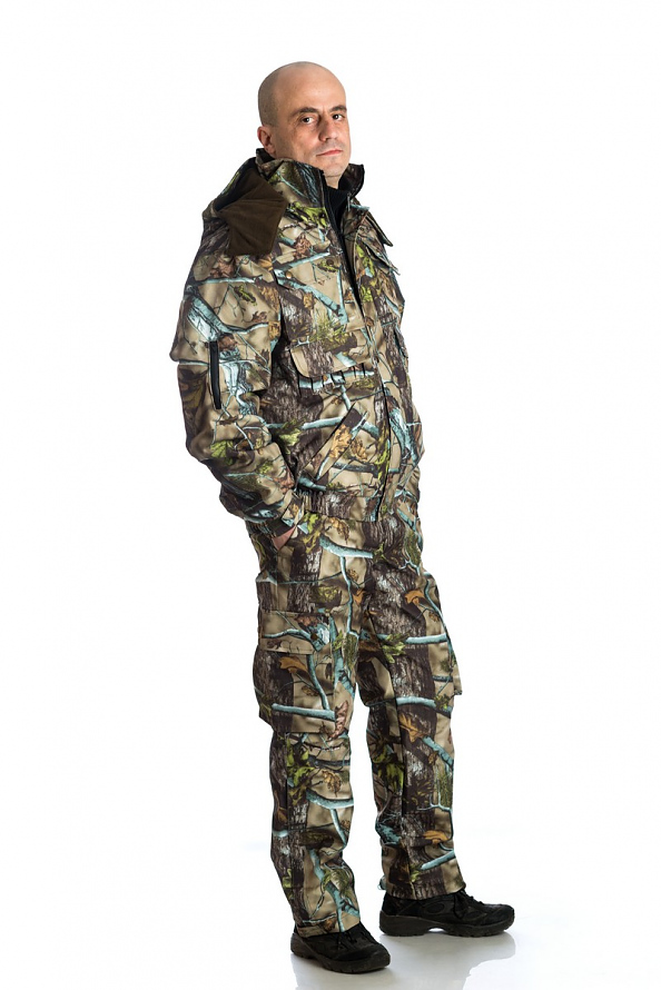 Ловен костюм Хънтър - кленова гора с мембрана